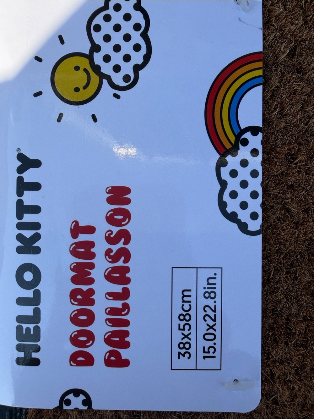 Hello kitty doormat - Picture 2 of 3
